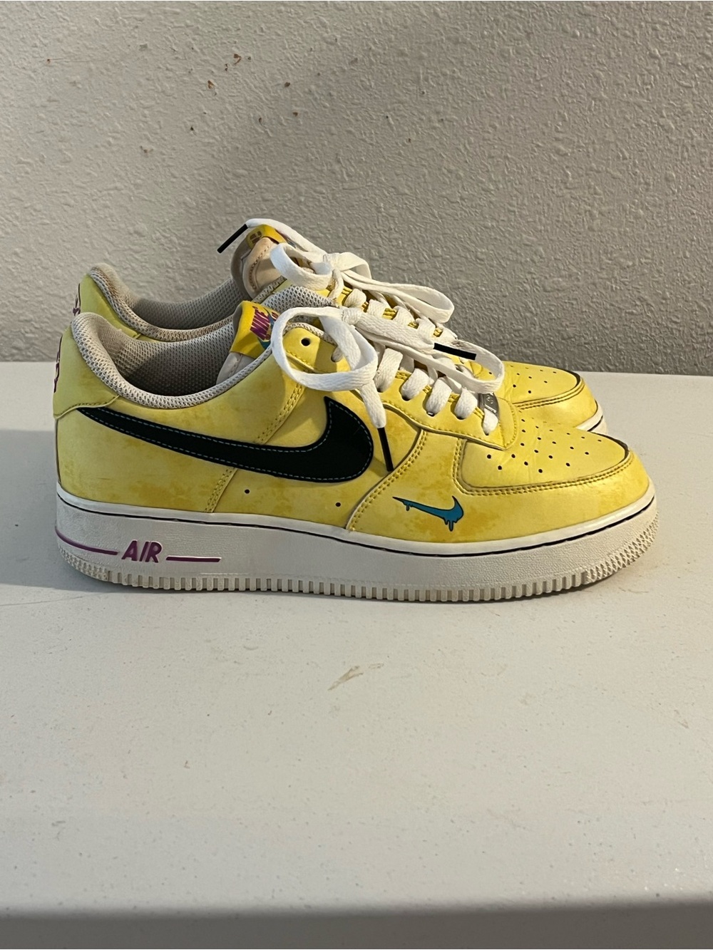 Nike Air Force 1 Low Peace Love & Basketball Men’s Size 8 DC1416-700